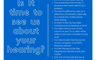 Early Signs of Hearing Loss