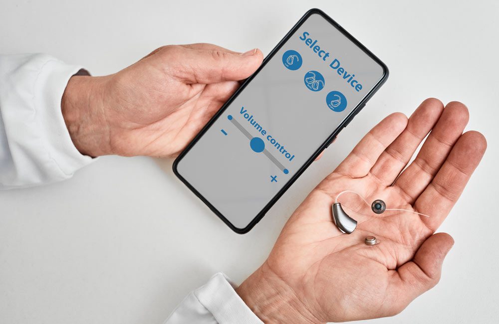 Hearing aids integration with smartphones
